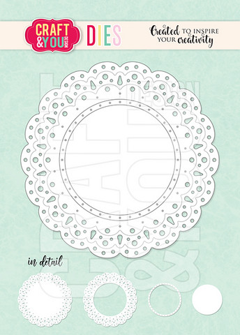 Craft & You: Sweet Doily - stanssisetti