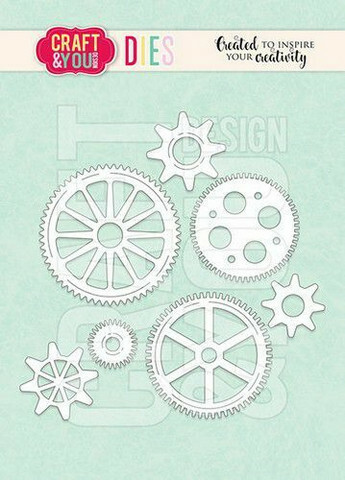Craft & You: Gears - stanssisetti