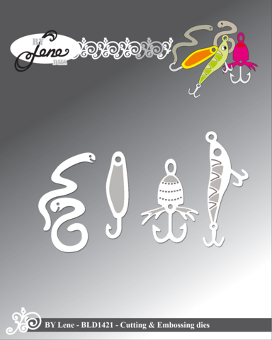 By Lene: Fishing Hooks  -stanssisetti
