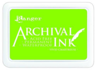 Archival Ink: Vivid Chartreuse - mustetyyny