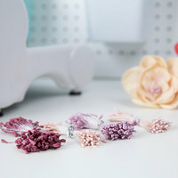Sizzix Essentials Flower Stamen : Pink & Purple Assortment