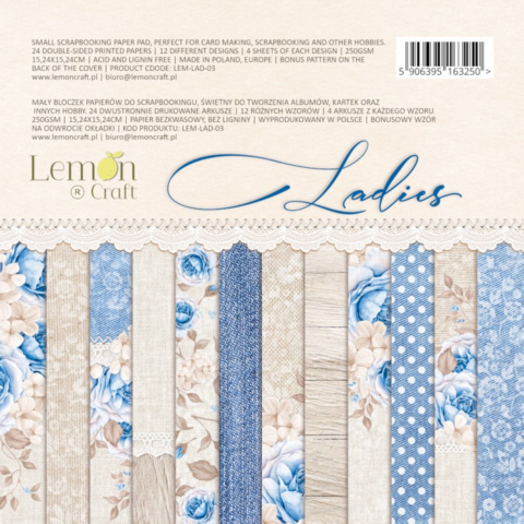 Lemoncraft: Ladies 6x6 -paperilehtiö