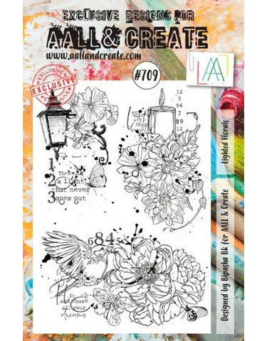 Aall & Create : Lighted Florals #709 - leimasinsetti