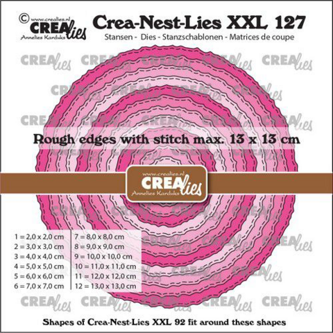 Crealies : Crea-Nest-Lies #127 - stanssisetti