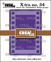 Crealies X-tra: ATC Filmstrip - stanssisetti