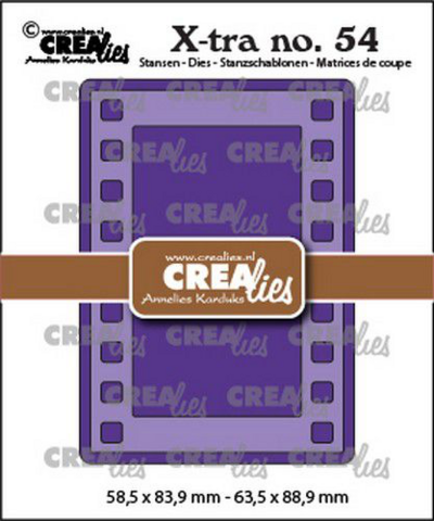Crealies X-tra: ATC Filmstrip - stanssisetti
