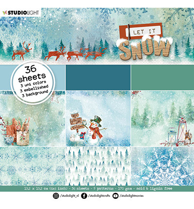 Studio Light: Let It Snow #45 - paperilehtiö