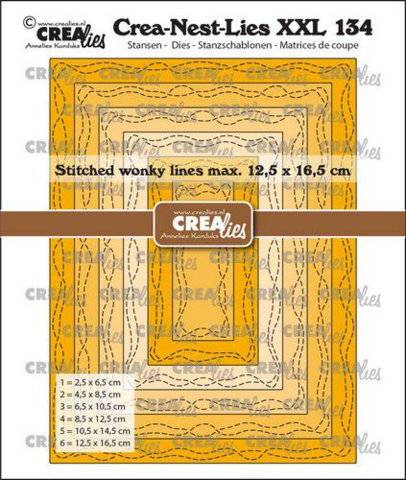 Crealies : Crea-Nest-Lies #134 - stanssisetti