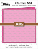 Crealies Cardzz: Card 13,5 x 13,5 cm - stanssisetti