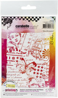 Carabelle Studio Texture Plate: Des petits papiers