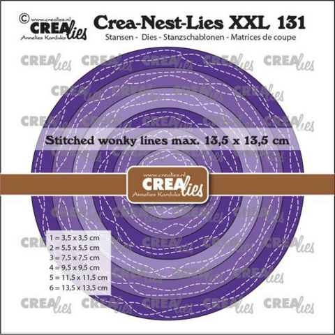 Crealies : Crea-Nest-Lies #131 - stanssisetti