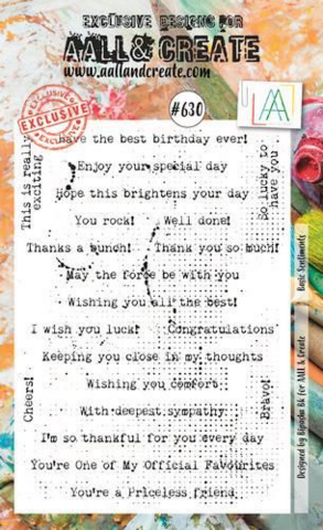 Aall & Create: Basic Sentiments #630 - leimasinsetti