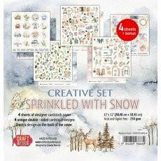 Craft & You Design: Sprinkled with Snow Creative Set Small 12x12 - paperikokoelma