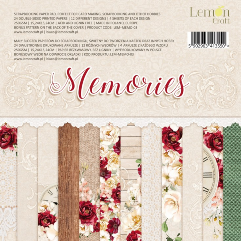 Lemoncraft: Memories 6x6 -paperilehtiö