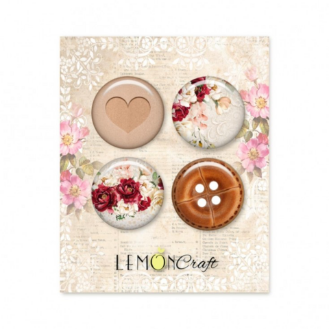 Lemoncraft: Memories Flair Buttons -  koristeet