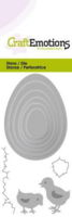 Craft Emotions: Eggs with Chicks  - stanssisetti