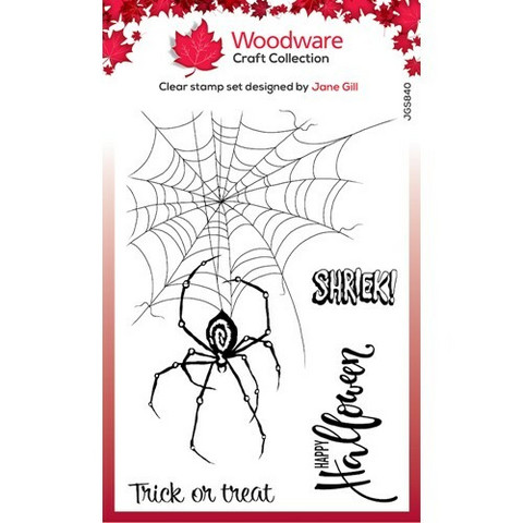 Woodware: Creepy Spider  - kirkas leimasinsetti