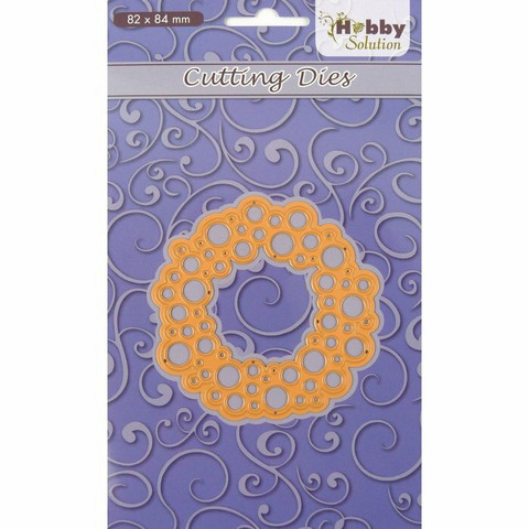 NC Shape Dies: Bubble Wreath  - stanssi