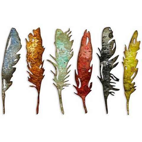 Sizzix Thinlits: Feathery - stanssisetti