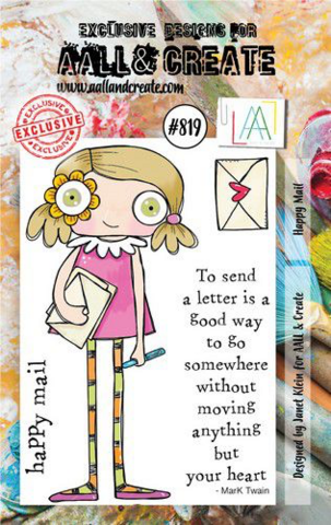 Aall & Create: Happy Mail  #819  -leimasinsetti