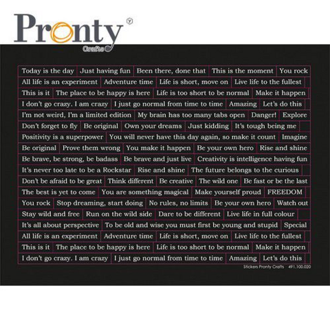 Pronty: Under Construction (black) A5 - tarra-arkki