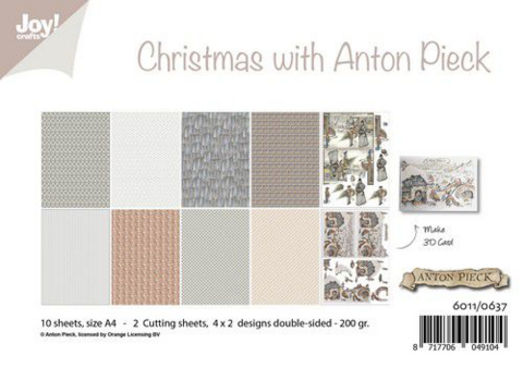 Joy Crafts: Christmas with Anton Pieck A4 - paperikokoelma