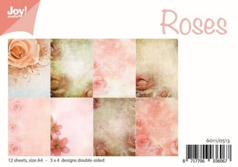 Joy Crafts: Roses A4 - paperikokoelma
