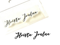 Piia Paper: Iloista Joulua - leimasin
