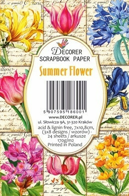 Decorer: Summer Flower - minipaperisetti