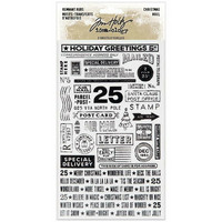 Tim Holtz Idea-ology Remnants: Christmas 2022  -siirtokuvapakkaus