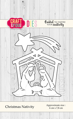Craft & You: Christmas Nativity  - stanssisetti