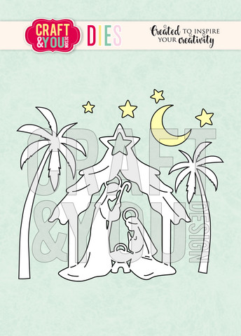 Craft & You: Christmas Nativity 2  - stanssisetti