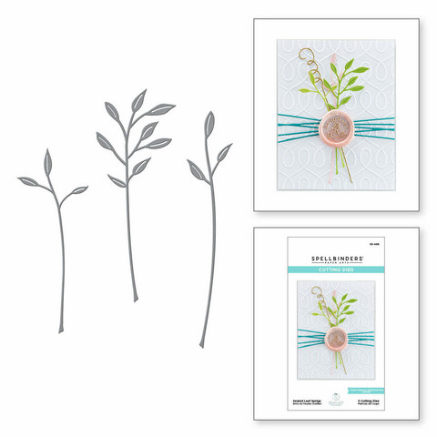 Spellbinders: Sealed Leaf Sprigs  - stanssisetti