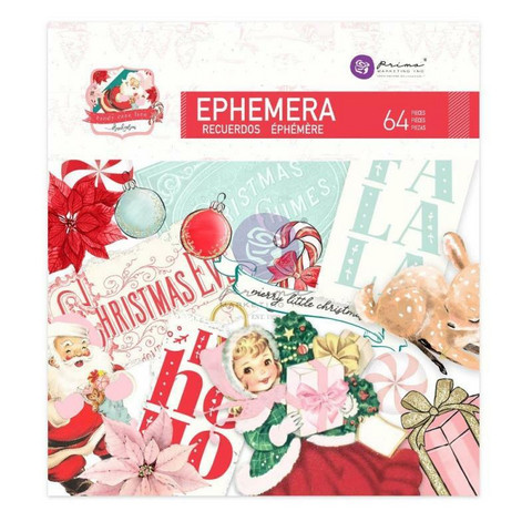 Prima Marketing: Candy Cane Lane Ephemera 1