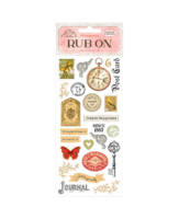 Stamperia Rub-On: Create Happiness  - Journal  - siirtokuvapakkaus