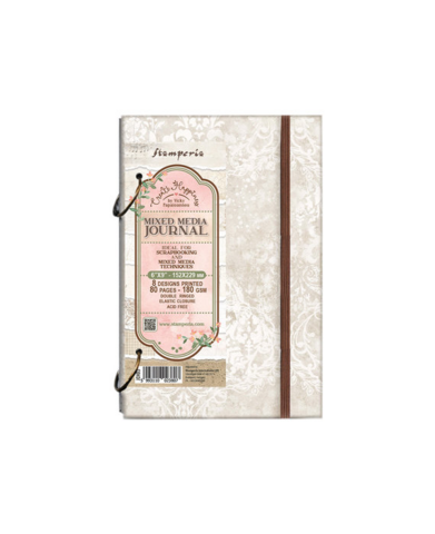 Stamperia Mixed Media 6x9 Ring Journal