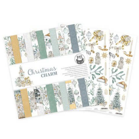 P13:  Christmas Charm 12x12 - paperikokoelma