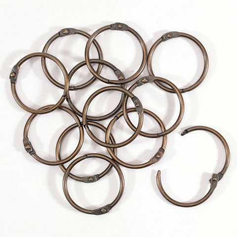 Vaessen Creative Book Bindings Rings: Copper 32 mm - saranarengaslajitelma