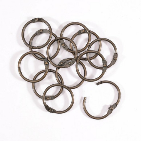 Vaessen Creative Book Bindings Rings: Copper 25 mm - saranarengaslajitelma