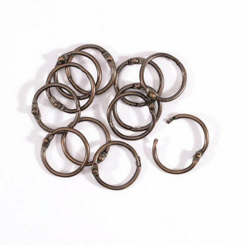 Vaessen Creative Book Bindings Rings: Copper 20 mm - saranarengaslajitelma