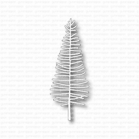 Gummiapan: Thin Pine Tree  - stanssi