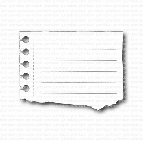 Gummiapan: Ripped Page  - stanssi
