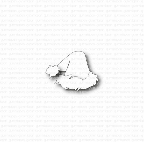 Gummiapan: Small Santa Hat -  stanssisetti