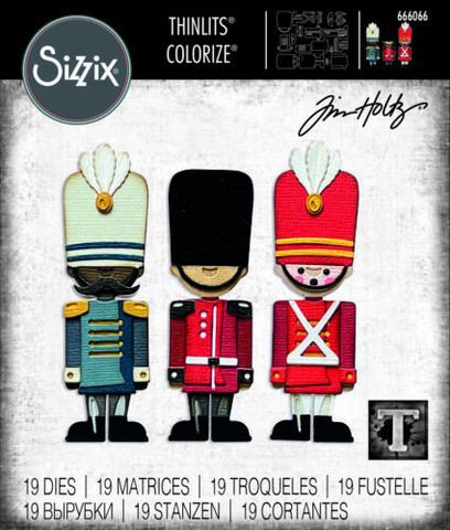 Sizzix Tim Holtz Thinlits: Harvey, Colorize  - stanssisetti