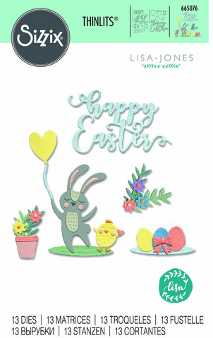 Sizzix Thinlits: Easter Icons  -stanssisetti