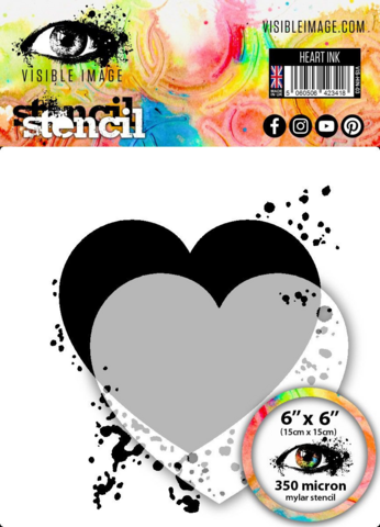 Visible Image: Heart Ink 6x6 - sabluuna