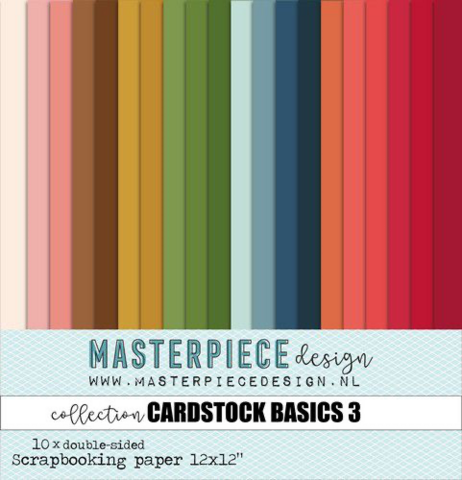 Masterpiece 12x12 Cardstock Basics  #3