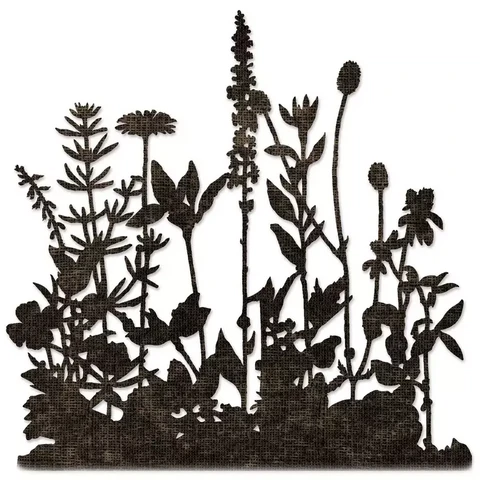 Sizzix Thinlits: Flower Field  -stanssi