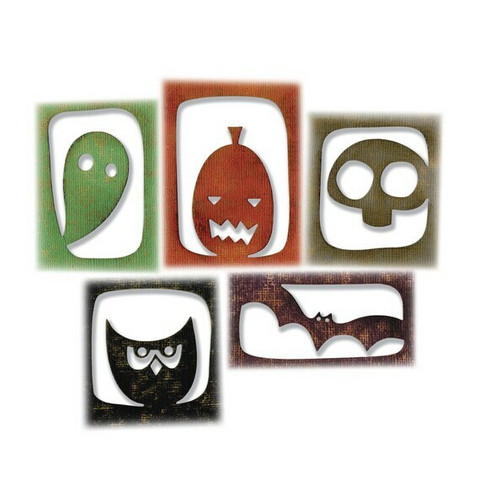 Sizzix Thinlits: Halloween Hangouts  -stanssisetti