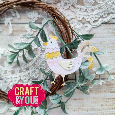 Craft & You: Rooster  -stanssisetti